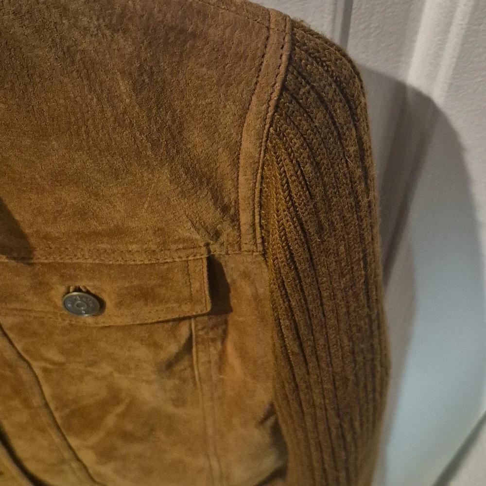 Relativity Rustic Suede Jean Jacket - Picture 3 of 5